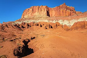 Mummy Cliff, Capitol Reef National Park, Utah, United States of America, North America