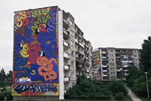 Flat Prints: Mural painting