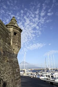 Muralhas de Sao Sebastiao (walls of St. Sebastian), fortress constructed to defend the bay of Porto Paim