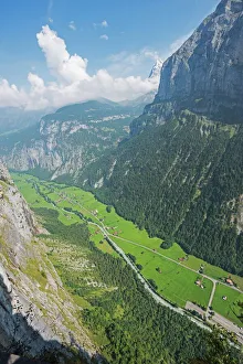 Alps Prints: Murren, Bernese Oberland, Swiss Alps, Switzerland, Europe