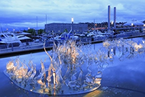 Tacoma Prints: Museum of Glass, Tacoma, Washington State, United States of America, North America