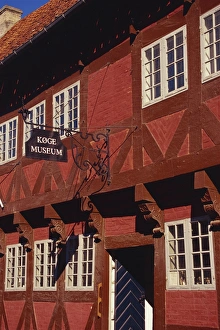 Timbered Prints: Museum, Koge, Zealand, Denmark, Scandinavia, Europe