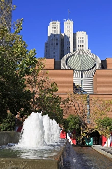 Art Galleries Prints: Museum of Modern Art and Yerba Buena Gardens