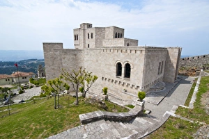 Images Dated 18th April 2008: The museum of Skandebeg, Fuse kruja, Albania, Europe