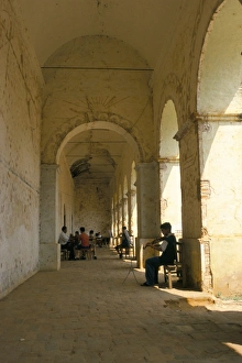 Melody Prints: Music school at the Jesuit Mission, San Jose de Chiquitos, Bolivia, South America