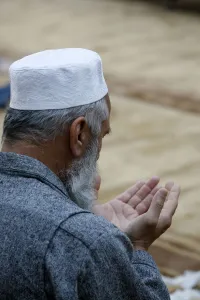 Images Dated 3rd November 2006: Muslim praying, Geneva, Switzerland, Europe