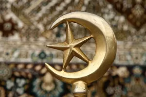 Images Dated 28th September 2009: Muslim symbols, Jerusalem, Israel, Middle East