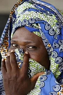 Images Dated 11th February 2009: Muslim woman, Lome, Togo, West Africa, Africa