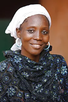 Images Dated 8th February 2009: Muslim woman, Lome, Togo, West Africa, Africa