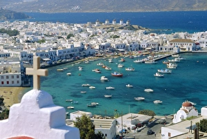 Mikonos Prints: Mykonos Town