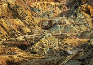 Copper Prints: Mynydd Parys Mountain, copper mine, Anglesey, Wales, United Kingdom, Europe
