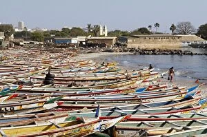 Images Dated 19th January 2008: N Gor Beach, Dakar area, Senegal, West Africa, Africa
