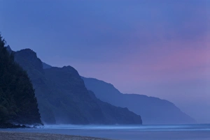 Kauai Prints: Na Pali coast from Kes Beach