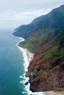 Kauai Prints: Na Pali, north coast of the island of Kauai