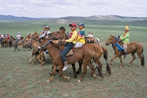 Adolescent Prints: Naadam festival