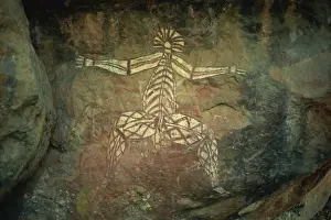 Kakadu Prints: Nabulwinjbulwinj, supernatural ancester who eats lambs