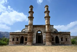 Gujarat Prints: Nagina Masjid (Jewel Mosque), built in 15th century during rule of Mahmud Beghada
