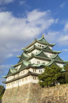 Typically Japanese Gallery: Nagoya Castle, Nagoya, Honshu, Japan, Asia