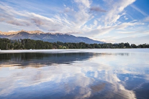 Argentina Prints: Nahuel Huapi Lake (Lago Nahuel Huapi), Las Balsas Bay, Villa la Angostura, Neuquen