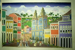 Images Dated 25th February 2008: Naive art, Salvador, Brazil, South America