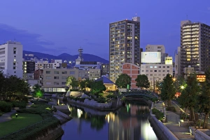 Nagasaki Prints: Nakashima River, Nagasaki, Kyushu Island, Japan, Asia