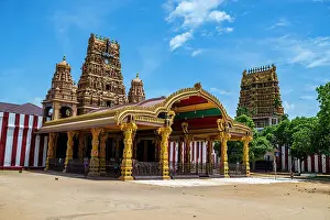 Rituals Prints: Nallur Kandaswamy Devasthanam temple is an important site in Jaffna