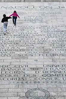 War Memorial Prints: Names of battles fought by Napoleon
