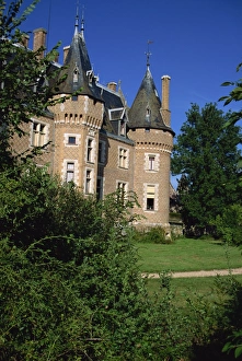 Chateaux Prints: Nancay, Loire, Centre, France, Europe