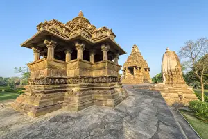 Nandi and Visvanatha temples, Khajuraho Group of Monuments, UNESCO World Heritage Site