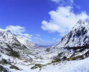 Freezing Prints: Nant Ffrancon Pass