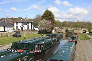 Canal Prints: Narrow Boats, Pontcysyllte Canal