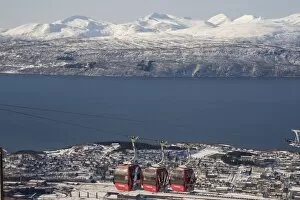 Images Dated 25th March 2010: Narvik and Ofotfjord, Nordland, Norway, Scandinavia, Europe