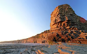 South Wales Prints: Nash Point, Vale of Glamorgan, South Wales, United Kingdom, Europe
