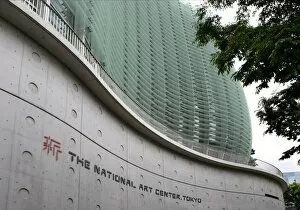 Images Dated 16th May 2009: National Art Center, designed by architect Kisho Kurokawa, housing 20th century paintings