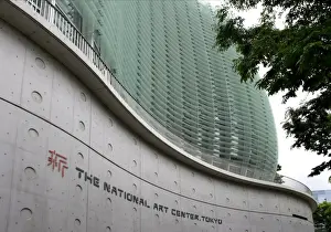 National Art Center, designed by architect Kisho Kurokawa, housing 20th century paintings