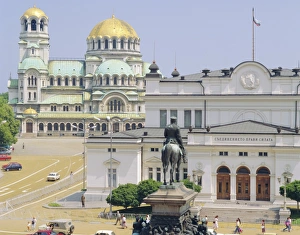 Progress Prints: National Assembly and Alexander Palace, Sofia, Bulgaria