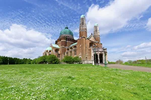 Architectural Marvels Prints: National Basilica of the Sacred Heart, Koekelberg, Brussels, Brabant, Belgium, Europe