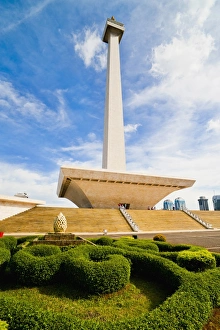 Merdeka Square Prints: The National Monument, Monas in Merdeka Square