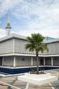 Capital Cites Prints: The National Mosque of Malaysia, Kuala Lumpur, Malaysia, Southeast Asia, Asia