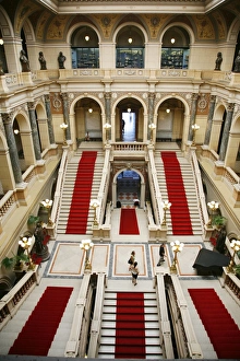 National Museum Prints: National Museum (Narodni Muzeum) in Nove Mesto, Prague, Czech Republic, Europe