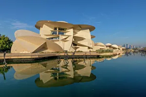 Qatar Prints: National Museum of Qatar, Doha, Qatar, Middle East
