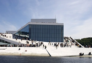 Opera Houses Prints: National Opera House, Oslo, Norway, Scandinavia, Europe