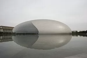 Images Dated 8th May 2008: The National Opera Theater, Tiananmen Square, Beijing, China, Asia