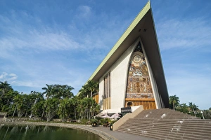 Parliament Building Prints: National Parliament, Port Moresby, Papua New Guinea, Pacific
