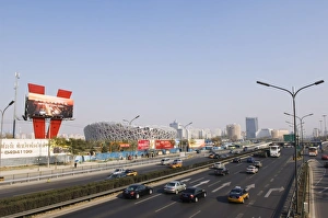 Images Dated 18th November 2007: National Stadium, 2008 Beijing Olympic venue, Beijing, China, Asia