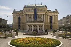 National Theatre, Rijeka, Croatia, Europe