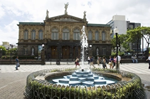 National Theatre Prints: The National Theatre or Teatro Nacional, San Jose, Costa Rica