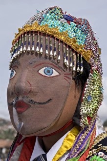 Disguise Prints: Native Quechua people celebrate the day of San Jeronimo, the patron saint of the city