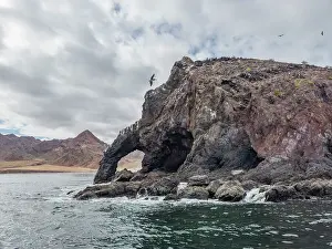 Natural Wonder Prints: Natural arch in Puerto Refugio on the northern end of Angel de la Guarda Island