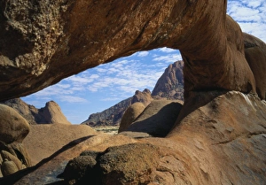 Damaraland Prints: Natural Arch at Spitzkoppe, Namibia, Africa